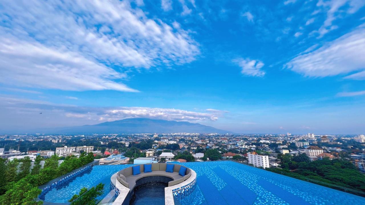 Luxury New Perfect Pool Gym Condo1 Br Chiang Mai Dış mekan fotoğraf