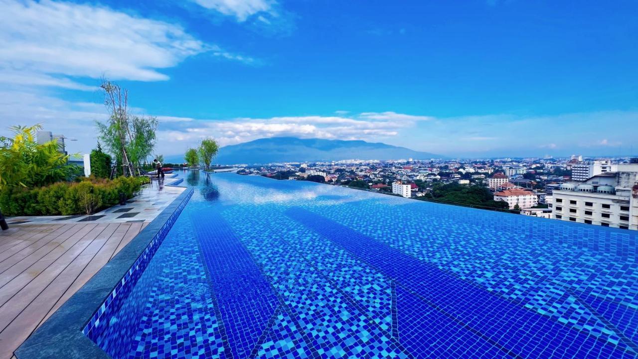 Luxury New Perfect Pool Gym Condo1 Br Chiang Mai Dış mekan fotoğraf