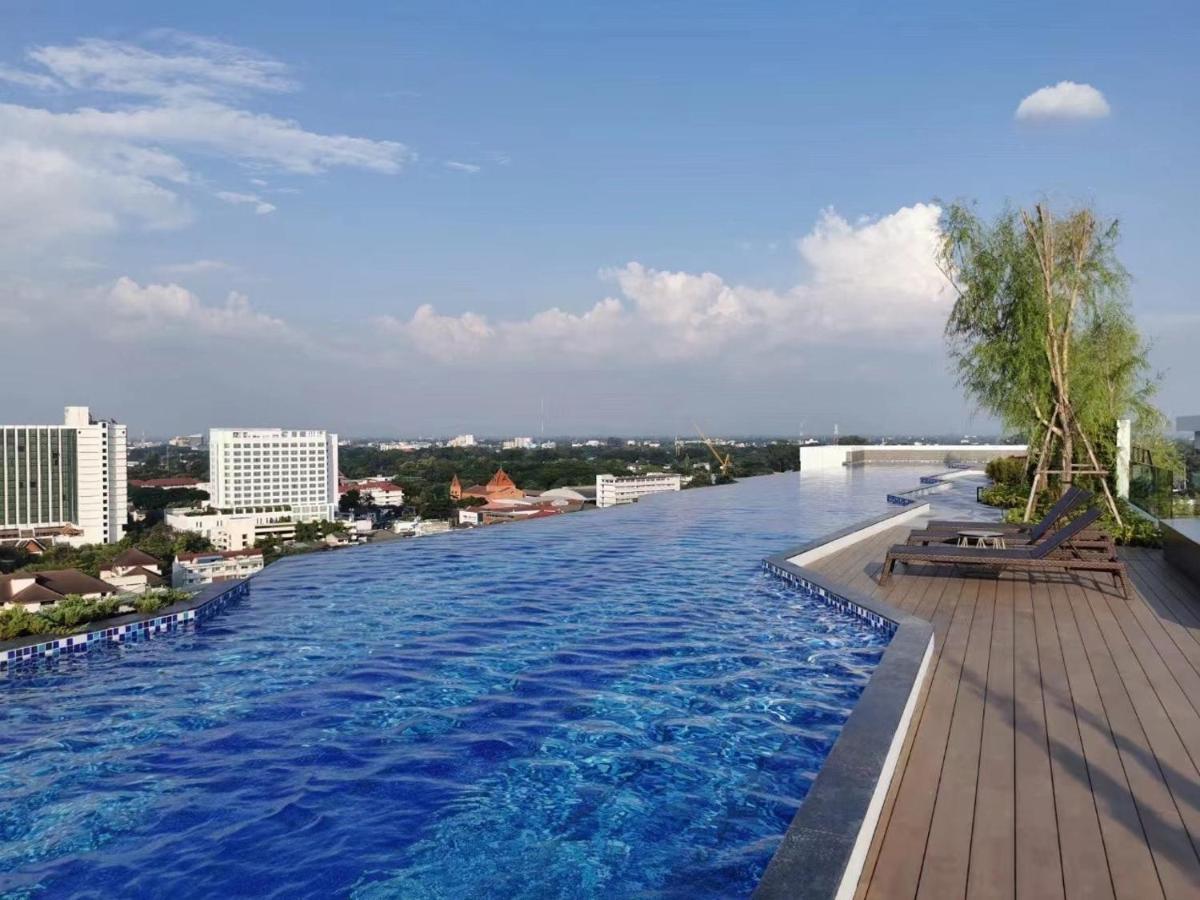 Luxury New Perfect Pool Gym Condo1 Br Chiang Mai Dış mekan fotoğraf